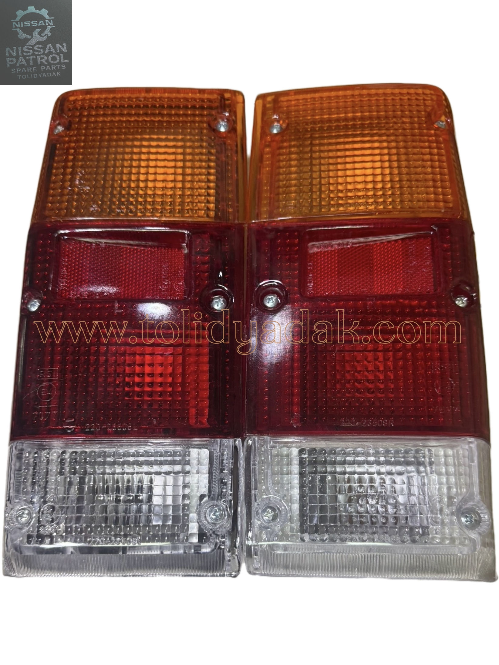 چراغ خطر کامل عقب پاترول