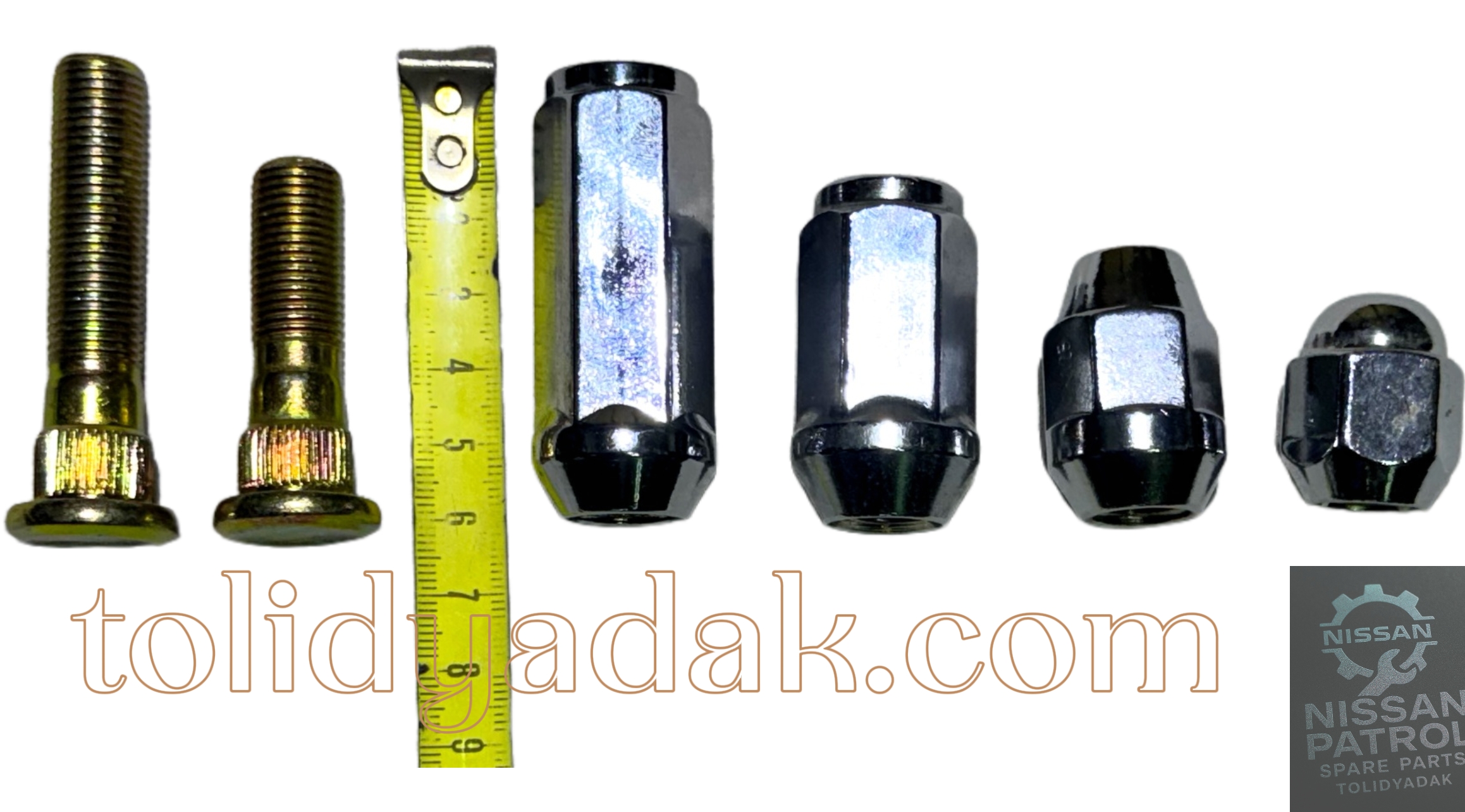 مهره چرخ پاترول